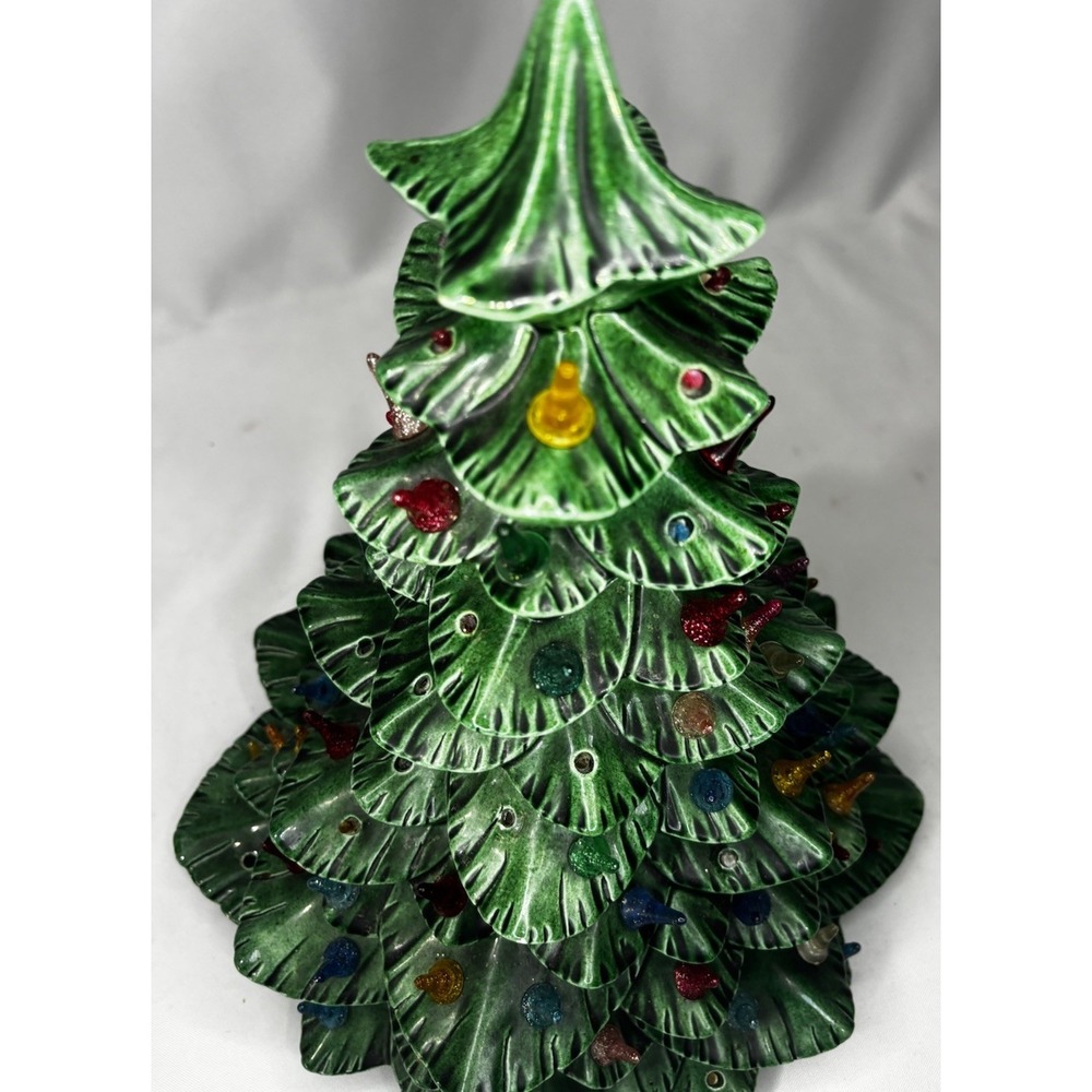1964 Arnel's Mold Ceramic Christmas Tree 13" - Please Read! - Picture 2 of 6